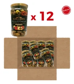 Großhandel Gegrillte Oliven mit getrockneten Tomatenstücken 700g