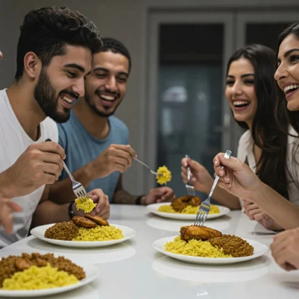 پخت زرشک پلو در آلمان
